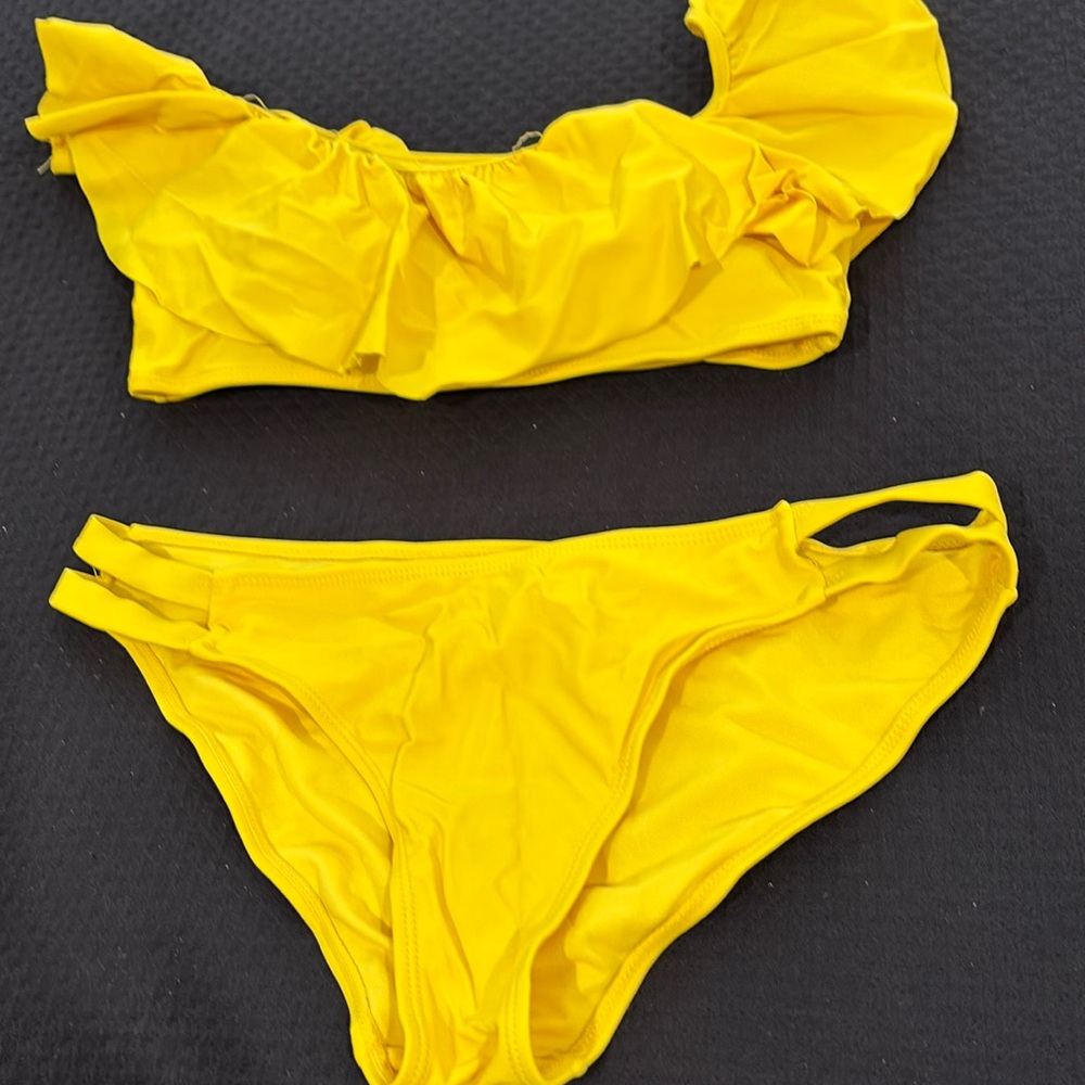 Two piece bathing suit
